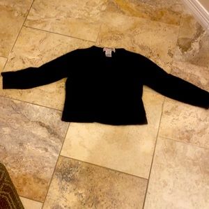 Cashmere black sweater